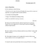 IGNOU CTE-104 Solved Assignment 2024-25 English Medium