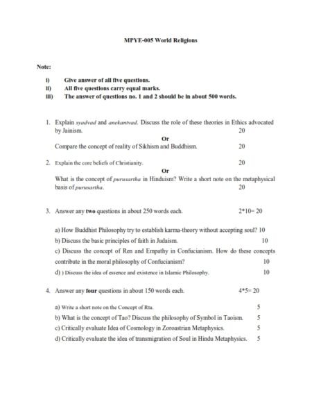 IGNOU MPYE-05 Solved Assignment 2024-25 English Medium