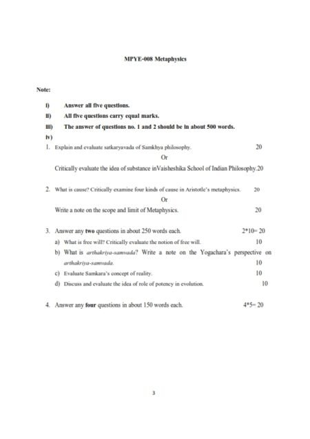 IGNOU MPYE-08 Solved Assignment 2024-25 English Medium