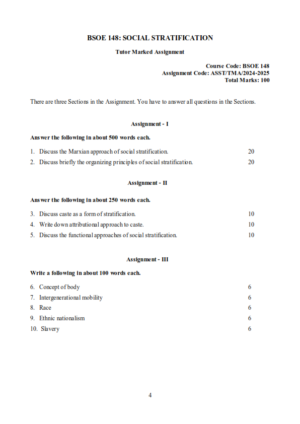 IGNOU BSOE-148 Solved Assignment 2024-25 English Medium