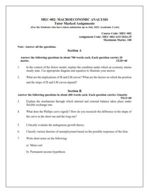 IGNOU MEC-02 Solved Assignment 2024-25 English Medium