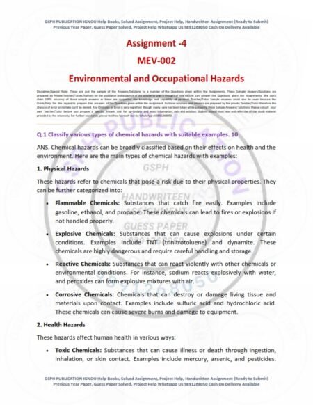 IGNOU MEV-02 Solved Assignment 2024-25 English Medium