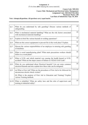 IGNOU MIS-024 Solved Assignment July 2024 English Medium