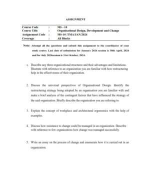 IGNOU MS-10 Solved Assignment 2024-25 English Medium