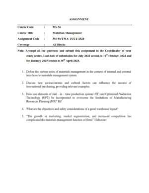 IGNOU MS-56 Solved Assignment 2024-25 English Medium