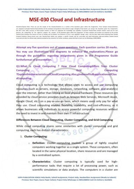 IGNOU MSE-030 Solved Assignment July 2024 English Medium - Image 2