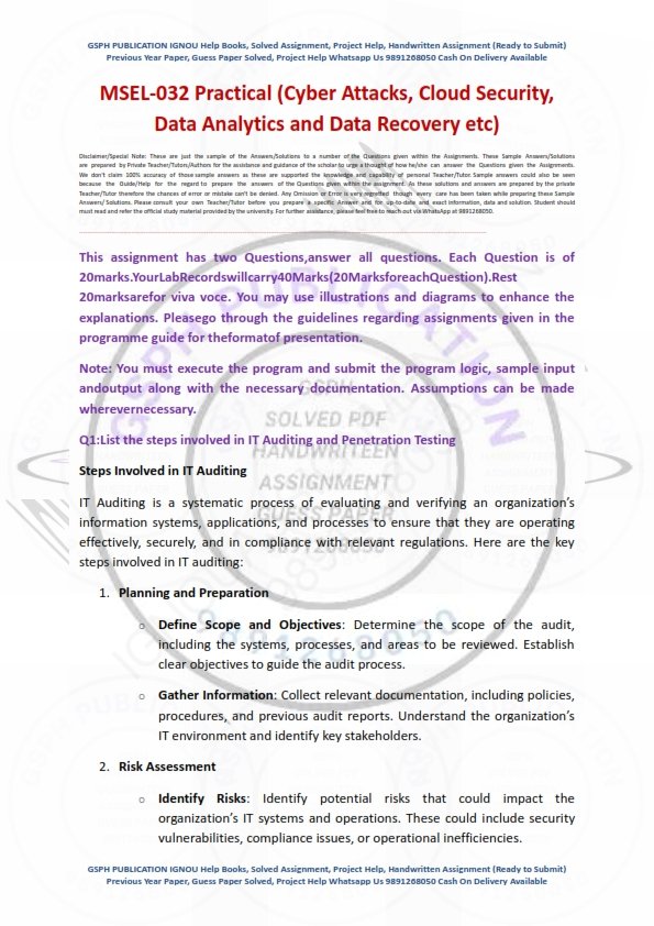 IGNOU MSEL-032 Solved Assignment July 2024 English Medium - Image 2