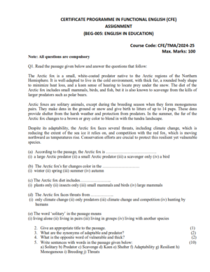IGNOU BEG-005 Solved Assignment 2024-25 English Medium