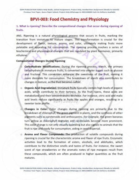 IGNOU BPVI-003 Solved Assignment 2024-25 English Medium - Image 2