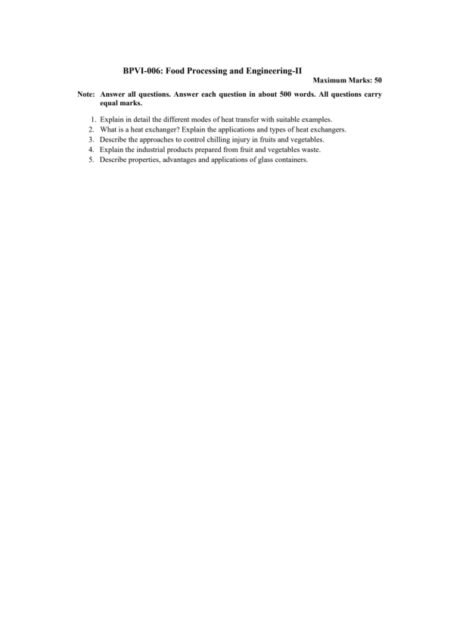 IGNOU BPVI-006 Solved Assignment 2024-25 English Medium