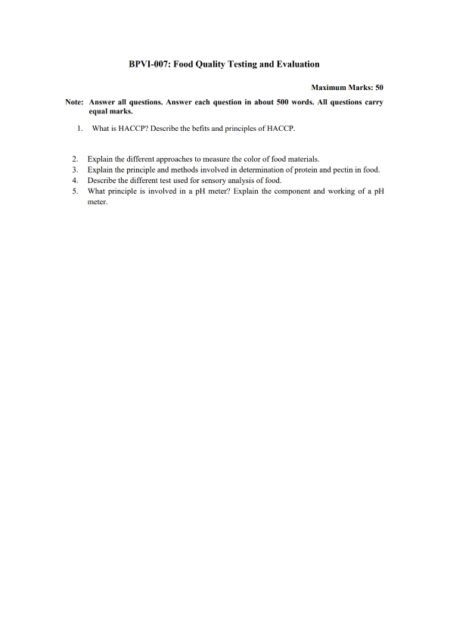 IGNOU BPVI-007 Solved Assignment 2024-25 English Medium