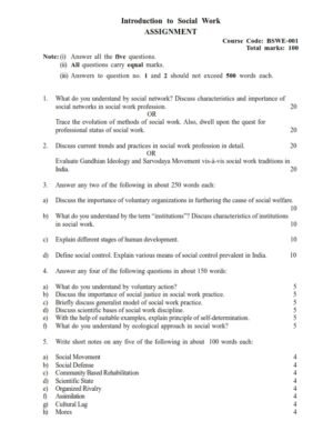 IGNOU BSWE-001 Solved Assignment 2024-25 English Medium