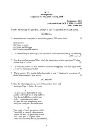 IGNOU DCE-005 Solved Assignment 2024-25 English Medium