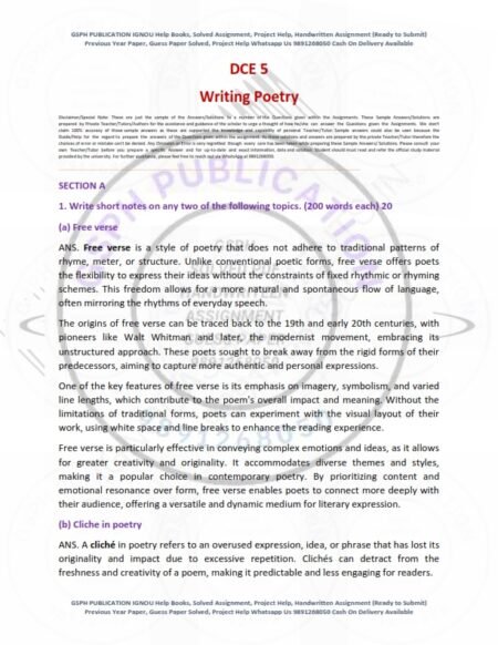 IGNOU DCE-005 Solved Assignment 2024-25 English Medium - Image 4