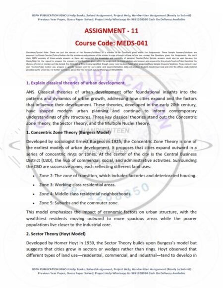 IGNOU MEDS-041 Solved Assignment 2024-25 English Medium - Image 2