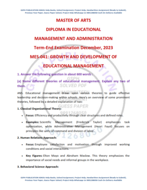 IGNOU MES-041 Previous Year Solved Question Paper English Medium (December 2023)