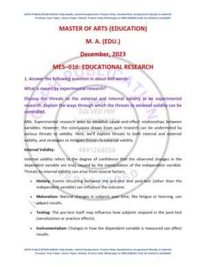 IGNOU MES-016 Previous Year Solved Question Paper English Medium (December 2023)