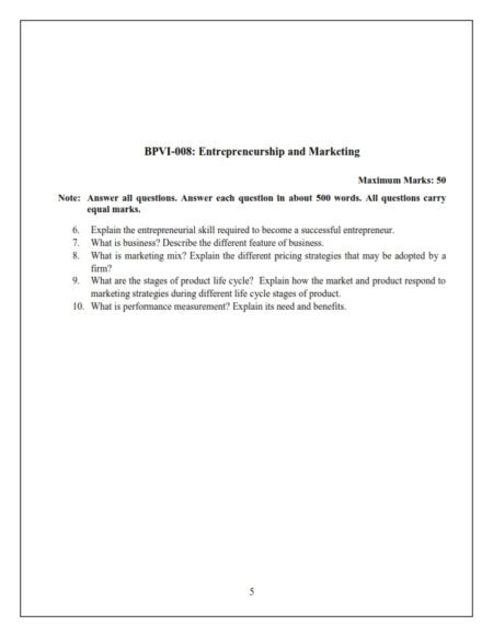 IGNOU BPVI-008 Solved Assignment 2024-25 English Medium