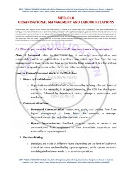 IGNOU MER-10 Solved Assignment 2024-25 English Medium - Image 2