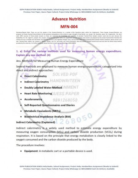 IGNOU MFN-04 Solved Assignment 2024-25 English Medium - Image 3