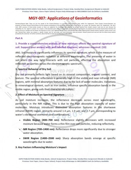 IGNOU MGY-07 Solved Assignment 2024-25 English Medium