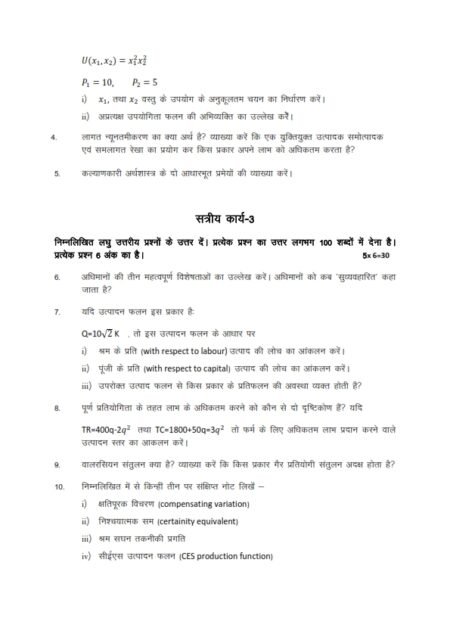 IGNOU BECC-105 Solved Assignment 2024-25 Hindi Medium - Image 2
