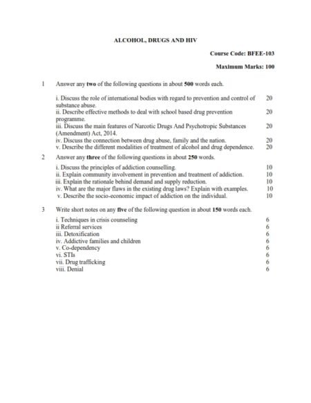 IGNOU BFEE-103 Solved Assignment 2024 English Medium