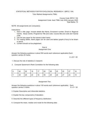 IGNOU BPCC-104 Solved Assignment 2024-25 English Medium