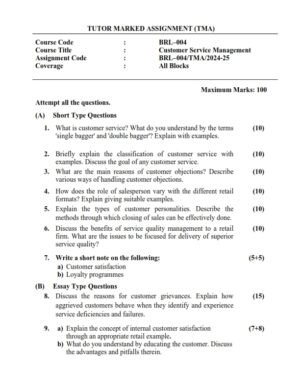 IGNOU BRL-004 Solved Assignment 2024-25 English Medium