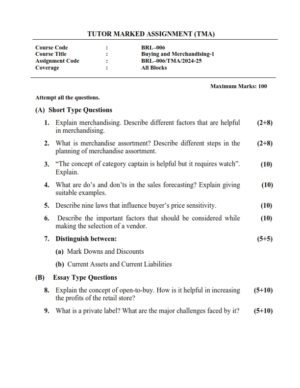 IGNOU BRL-006 Solved Assignment 2024-25 English Medium