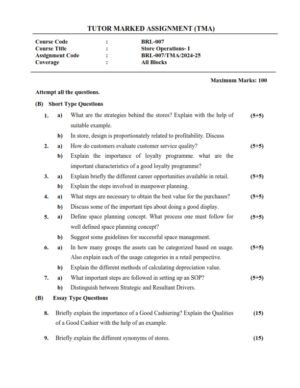 IGNOU BRL-007 Solved Assignment 2024-25 English Medium