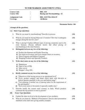 IGNOU BRL-010 Solved Assignment 2024-25 English Medium