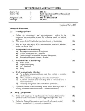 IGNOU BRL-011 Solved Assignment 2024-25 English Medium