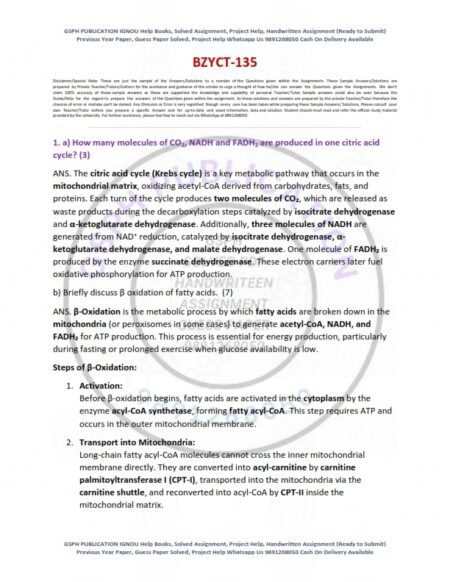 IGNOU BZGYCT-135 Solved Assignment 2025 English Medium