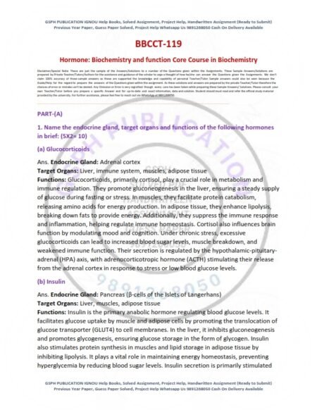IGNOU BBCCT-119 Solved Assignment 2025 English Medium - Image 3