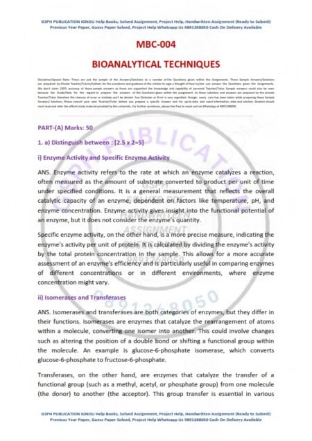 IGNOU MBC-04 Solved Assignment 2025 English Medium - Image 3
