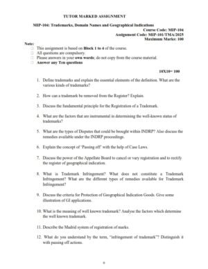 IGNOU MIP-104 Solved Assignment 2025 English Medium