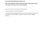 IGNOU MSD-20 Solved Assignment 2025 English Medium