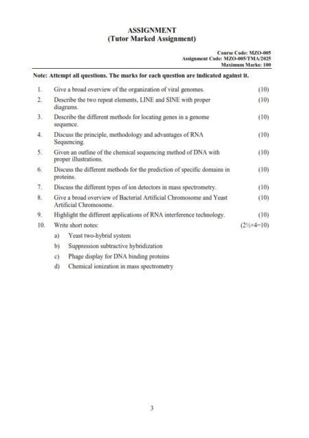 IGNOU MZO-005 Solved Assignment 2025 English Medium