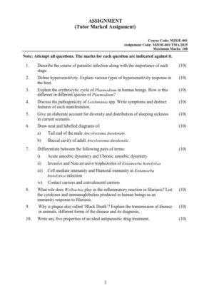 IGNOU MZOE-001 Solved Assignment 2025 English Medium