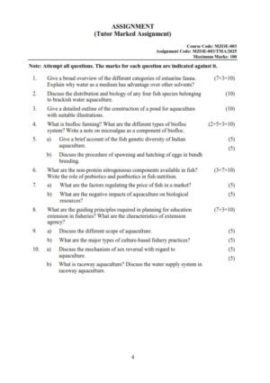 IGNOU MZOE-003 Solved Assignment 2025 English Medium