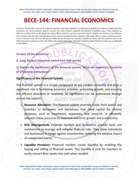 IGNOU BECE-144 Solved Assignment 2024-25 English Medium