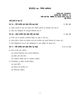 IGNOU BECE-144 Solved Assignment 2024-25 Hindi Medium