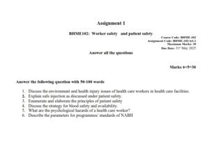 IGNOU BHME-102 Solved Assignment January 2025 English Medium