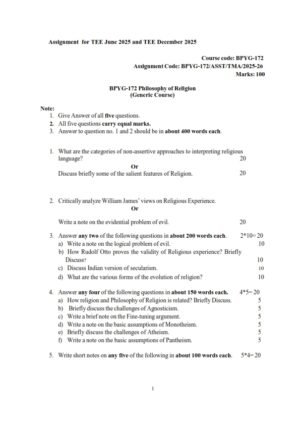 IGNOU BPYG-172 Solved Assignment 2024-25 English Medium