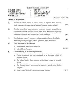 IGNOU IBO-02 Solved Assignment 2025 English Medium(PGDIBO)