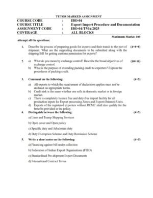 IGNOU IBO-04 Solved Assignment 2025 English Medium(PGDIBO)