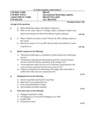 IGNOU IBO-05 Solved Assignment 2025 English Medium(PGDIBO)