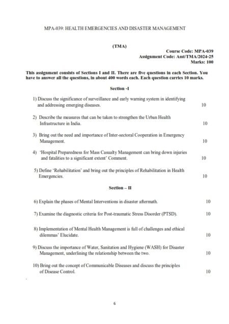 IGNOU MPA-39 Solved Assignment 2024-25 English Medium