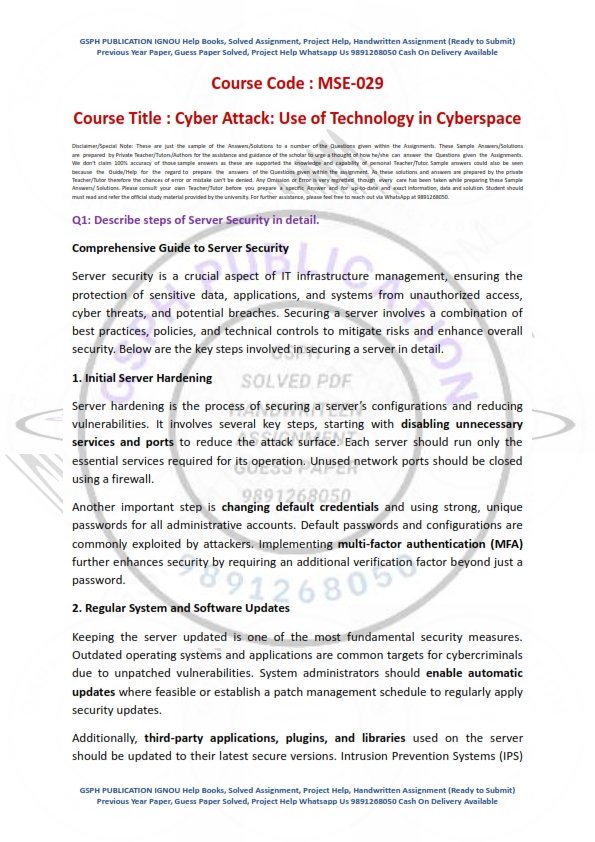 IGNOU MSE-029 Solved Assignment Jan 2025 English Medium